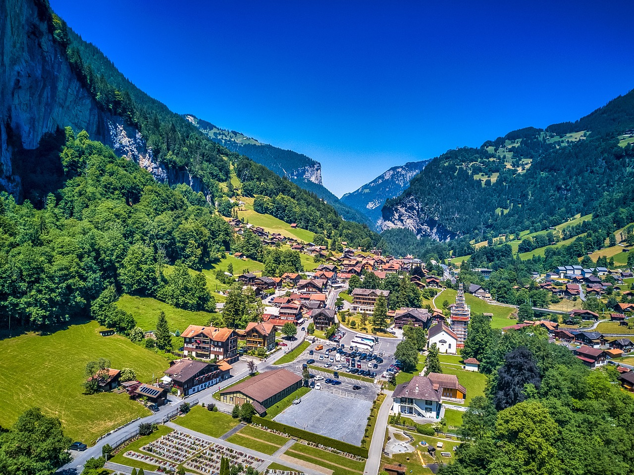 Lauterbrunnen municipality in the Swiss Alps-Stumbit Explore